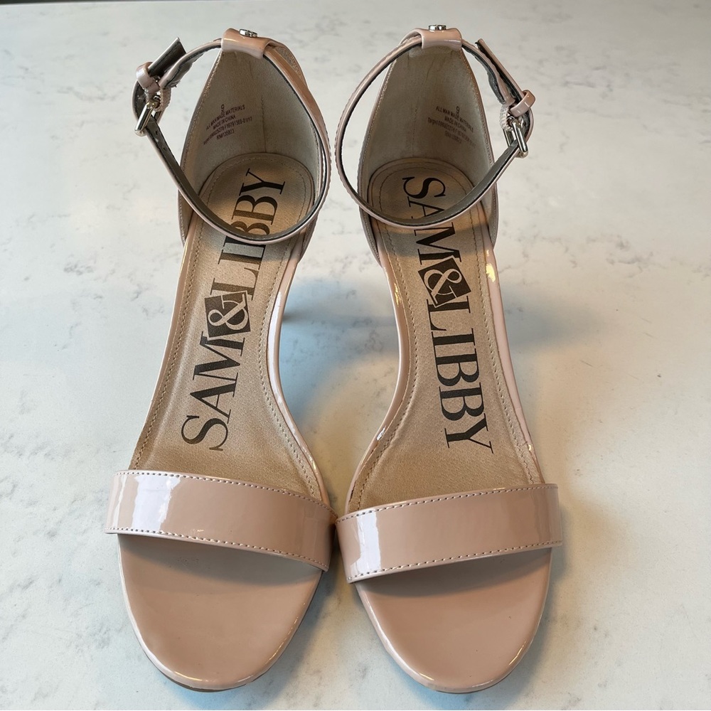 Sam & Libby Heel Open Slide. Size 9 - image 1